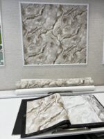 Equs 250-1 Mermer Desenli Doğal Duvar Kağıdı - Görsel 2